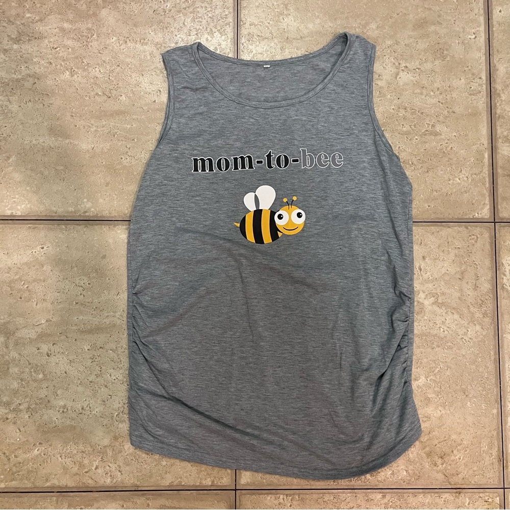 Mom to Bee Maternity Tank